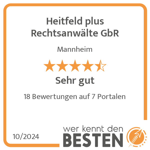 Heitfeld plus Rechtsanwälte GbR in Mannheim - Logo