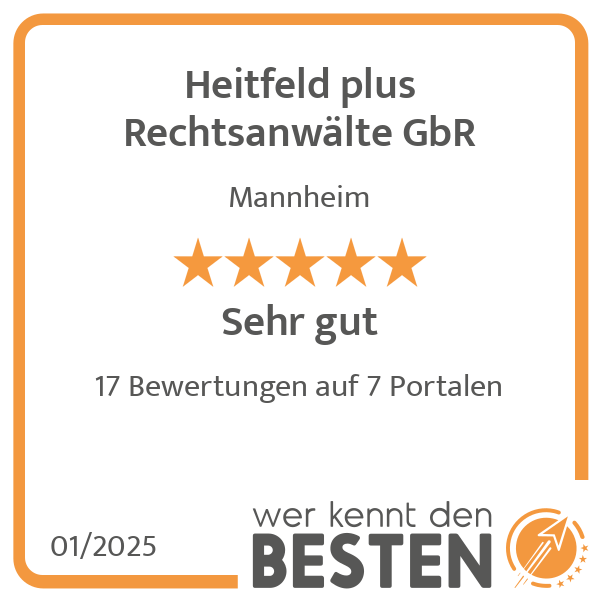 Heitfeld plus Rechtsanwälte GbR in Mannheim - Logo