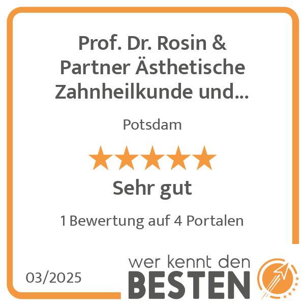 Prof. Dr. Rosin & Partner Ästhetische Zahnheilkunde und Implantologie in Potsdam - Logo