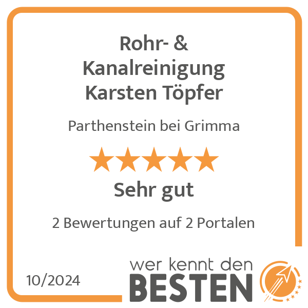 Rohr- & Kanalreinigung Karsten Töpfer in Parthenstein - Logo