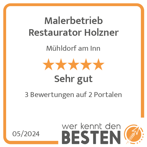 Malerbetrieb Restaurator Holzner in Mühldorf am Inn - Logo