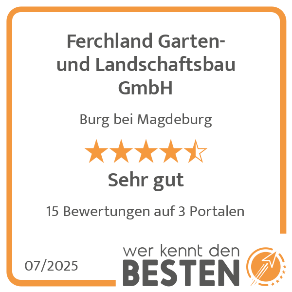 Ferchland Garten- und Landschaftsbau GmbH in Burg bei Magdeburg - Logo