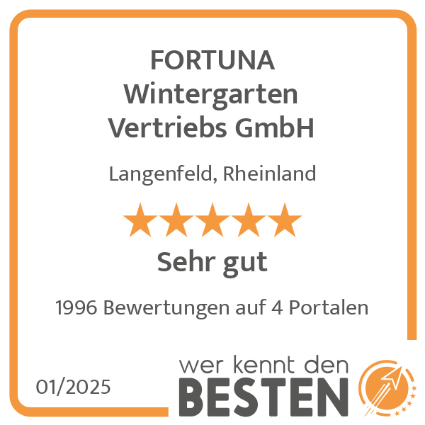 FORTUNA Wintergarten Vertriebs GmbH in Langenfeld im Rheinland - Logo