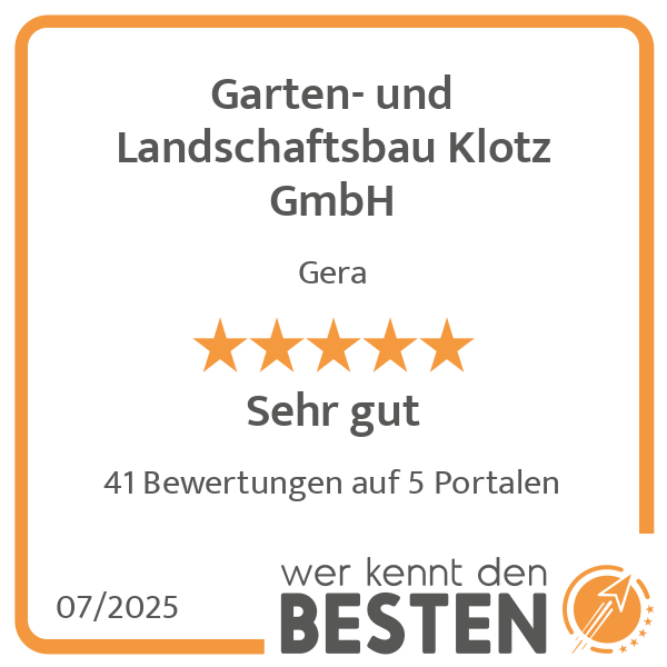 Garten- und Landschaftsbau Klotz GmbH in Gera - Logo
