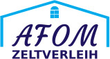 Logo von AFOM Zeltverleih