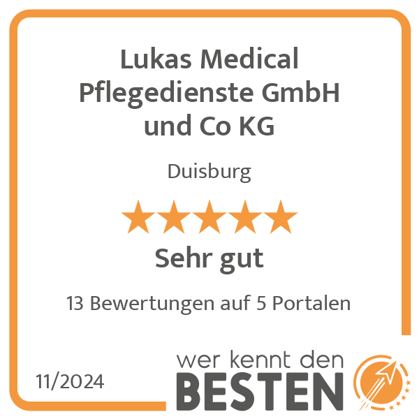 Lukas Medical Pflegedienste GmbH und Co KG in Duisburg - Logo