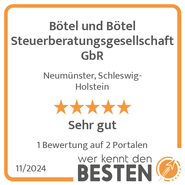 Bötel und Bötel Steuerberatungsgesellschaft GbR in Neumünster - Logo