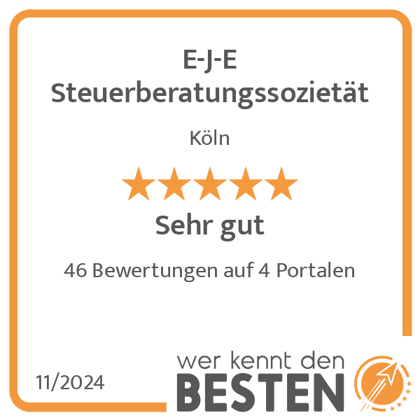 E-J-E Steuerberatungssozietät in Köln - Logo