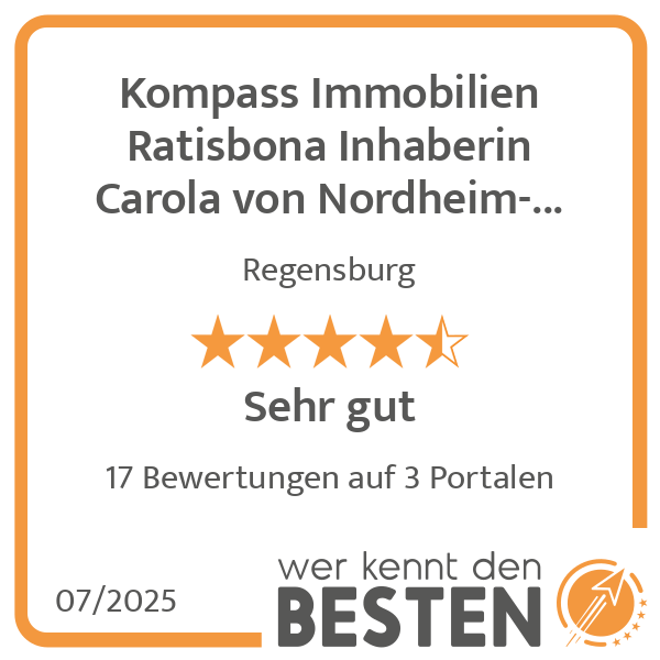 Kompass Immobilien Ratisbona Inhaberin Carola von Nordheim-Gehr in Regensburg - Logo