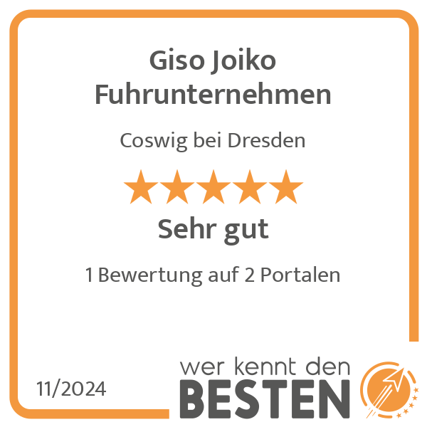 Giso Joiko Fuhrunternehmen in Coswig bei Dresden - Logo