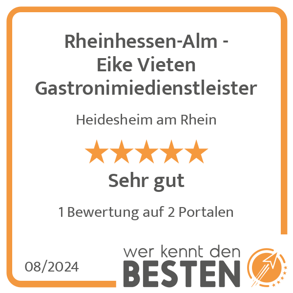 Rheinhessen-Alm - Eike Vieten Gastronimiedienstleister in Heidesheim Stadt Ingelheim - Logo