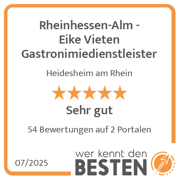 Rheinhessen-Alm - Eike Vieten Gastronimiedienstleister in Heidesheim Stadt Ingelheim - Logo