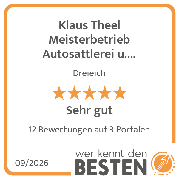 Klaus Theel Meisterbetrieb Autosattlerei u. Möbelp …