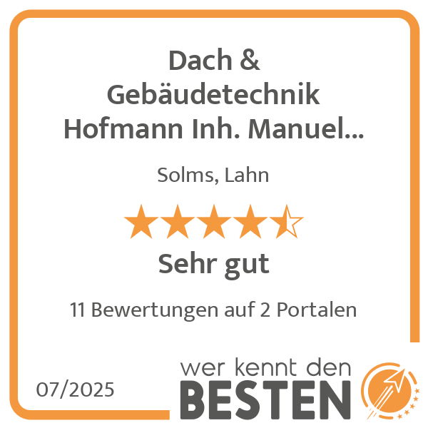 Dach & Gebäudetechnik Hofmann Inh. Manuel Hofmann in Solms - Logo