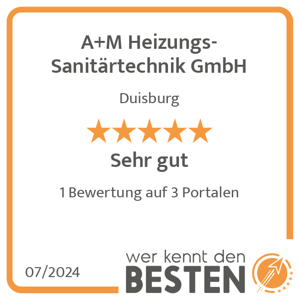 A+M Heizungs-Sanitärtechnik GmbH in Duisburg - Logo