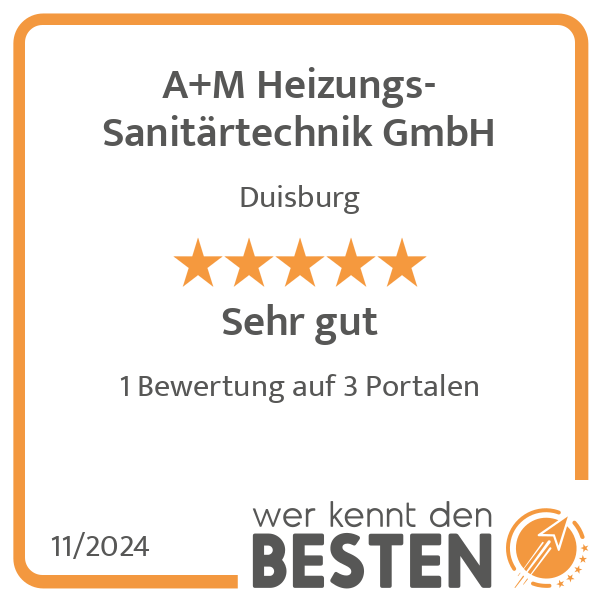 A+M Heizungs-Sanitärtechnik GmbH in Duisburg - Logo