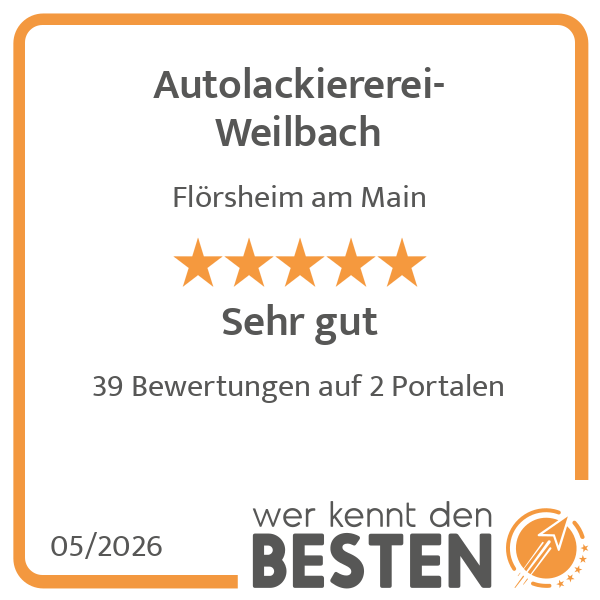 Autolackiererei-Weilbach - werkenntdenBESTEN.de Qu …