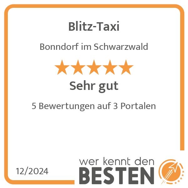 Blitz-Taxi in Bonndorf im Schwarzwald - Logo