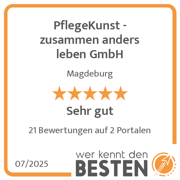 PflegeKunst - zusammen anders leben GmbH in Magdeburg - Logo