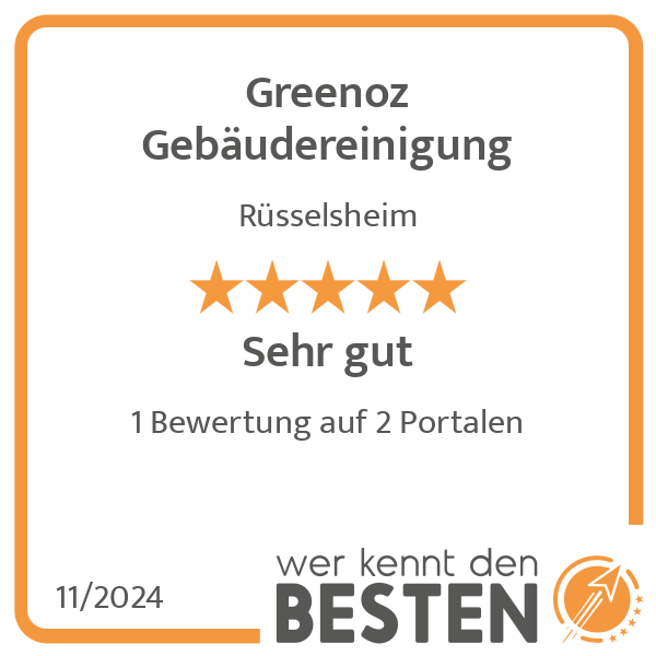 Greenoz Gebäudereinigung in Rüsselsheim - Logo