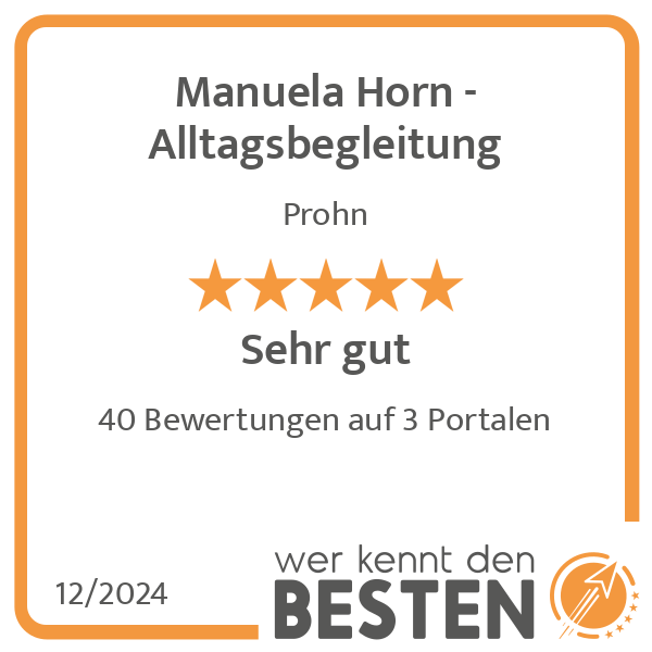 Manuela Horn - Alltagsbegleitung in Prohn - Logo