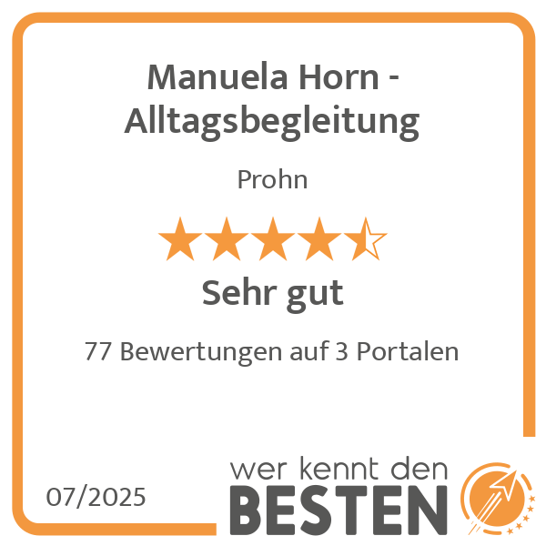 Manuela Horn - Alltagsbegleitung in Prohn - Logo