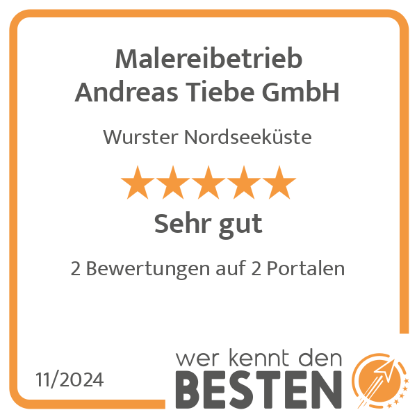 Malereibetrieb Andreas Tiebe GmbH in Wurster Nordseeküste - Logo