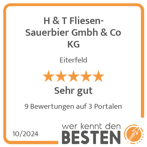 H & T Fliesen-Sauerbier Gmbh & Co KG in Eiterfeld - Logo