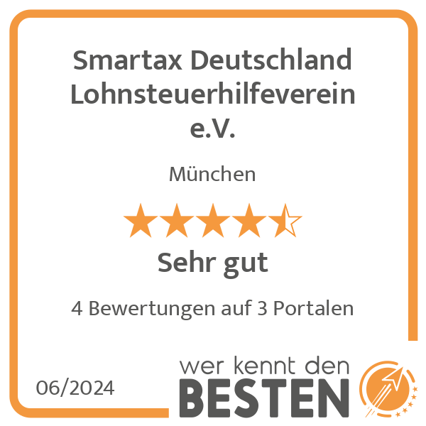 Smartax Deutschland Lohnsteuerhilfeverein e.V. in München - Logo