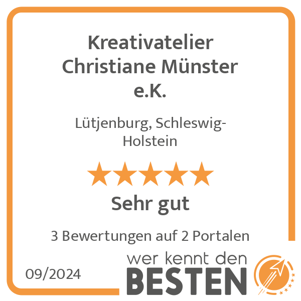 Kreativatelier Christiane Münster e.K. in Lütjenburg - Logo