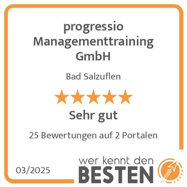 progressio Managementtraining GmbH in Bad Salzuflen - Logo