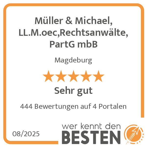 Müller & Michael, LL.M.oec,Rechtsanwälte, PartG mbB in Magdeburg - Logo