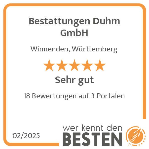 Bestattungen Duhm GmbH in Winnenden - Logo