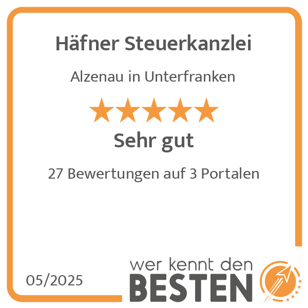 Häfner Steuerkanzlei in Alzenau in Unterfranken - Logo Häfner Steuerkanzlei in Alzenau in Unterfranken - Logo
