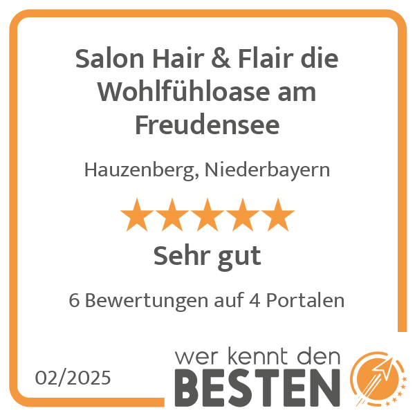 Salon Hair & Flair die Wohlfühloase am Freudensee in Hauzenberg - Logo