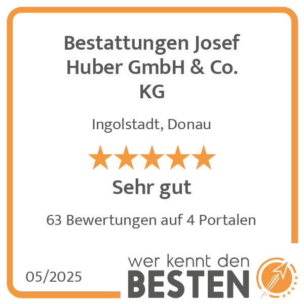 Bestattungen Josef Huber GmbH & Co. KG in Ingolstadt an der Donau - Logo