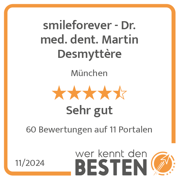 smileforever - Dr. med. dent. Martin Desmyttère in München - Logo