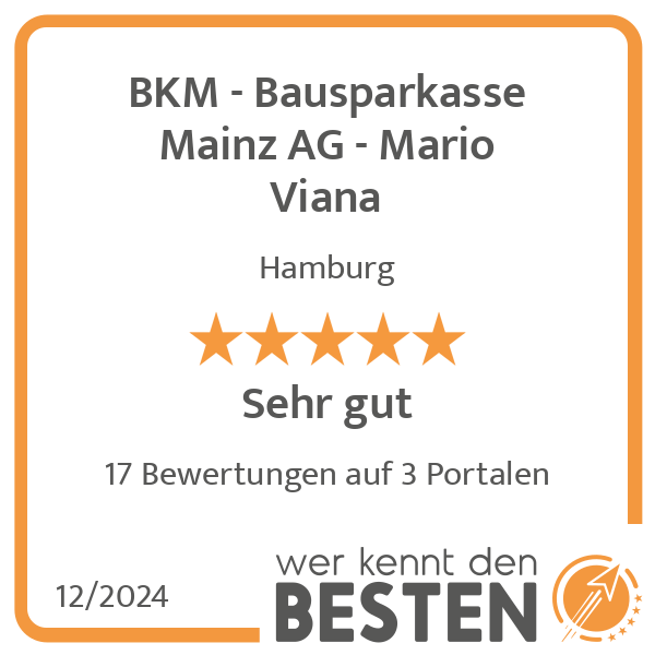 BKM - Bausparkasse Mainz AG - Mario Viana in Hamburg - Logo