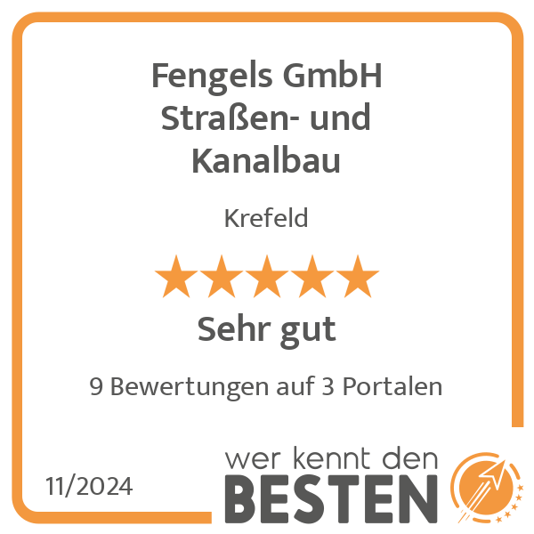 Fengels GmbH Straßen- und Kanalbau in Krefeld - Logo