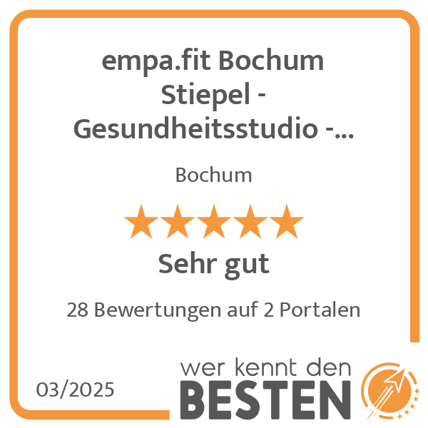 empa.fit Bochum Stiepel - Gesundheitsstudio - EMS in Bochum - Logo