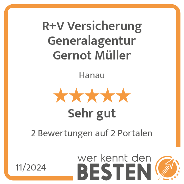 R+V Versicherung Generalagentur Gernot Müller in Hanau - Logo