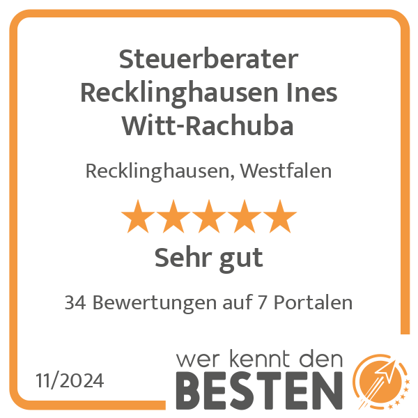 Steuerberater Recklinghausen Ines Witt-Rachuba in Recklinghausen - Logo