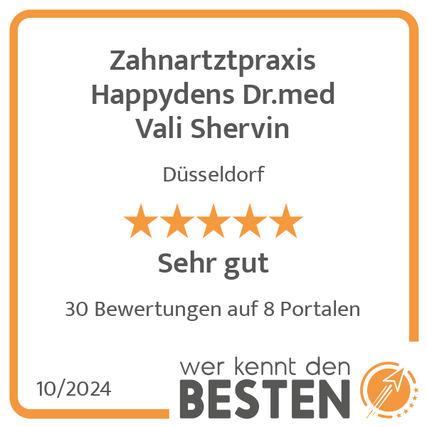 Zahnartztpraxis Happydens Dr.med Vali Shervin in Düsseldorf - Logo