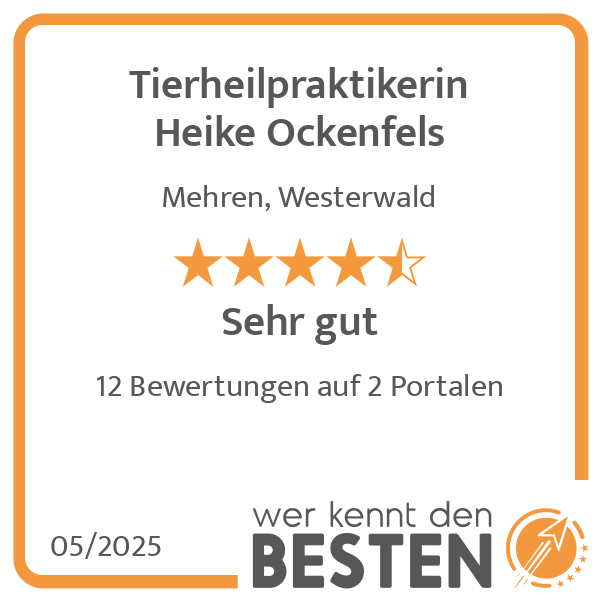 Tierheilpraktikerin Heike Ockenfels in Mehren im Westerwald - Logo