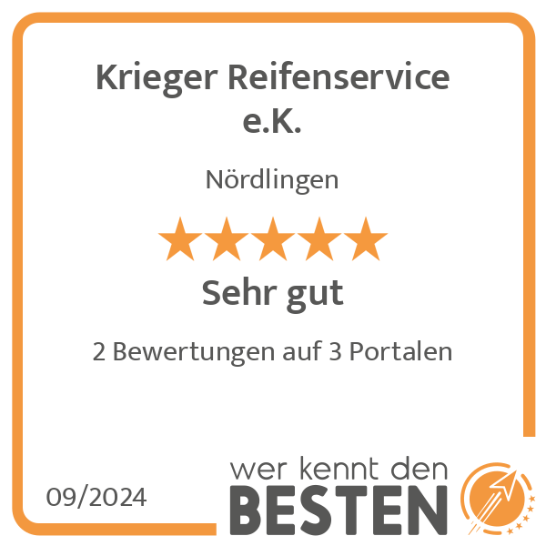 Krieger Reifenservice e.K. in Nördlingen - Logo