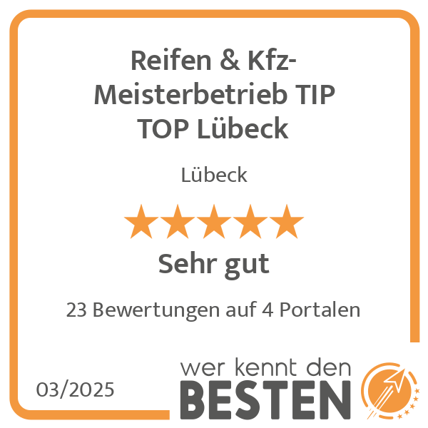 Reifen & Kfz-Meisterbetrieb TIP TOP Lübeck in Lübeck - Logo