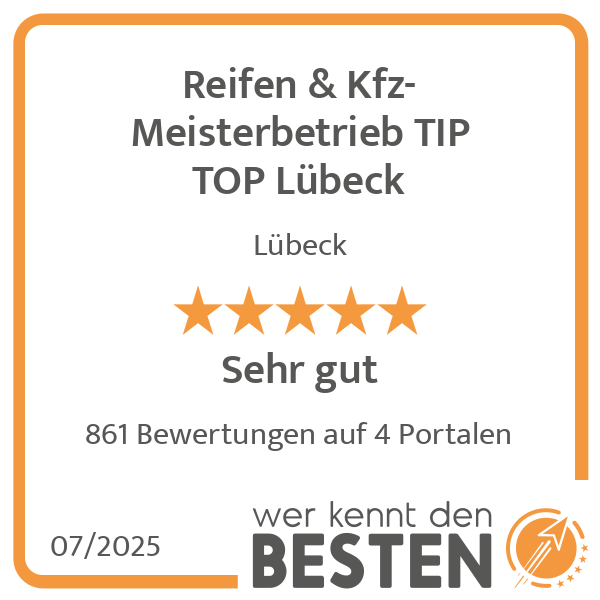 Reifen & Kfz-Meisterbetrieb TIP TOP Lübeck in Lübeck - Logo