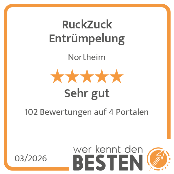 RuckZuck Entrümpelung - werkenntdenBESTEN.de Quali …