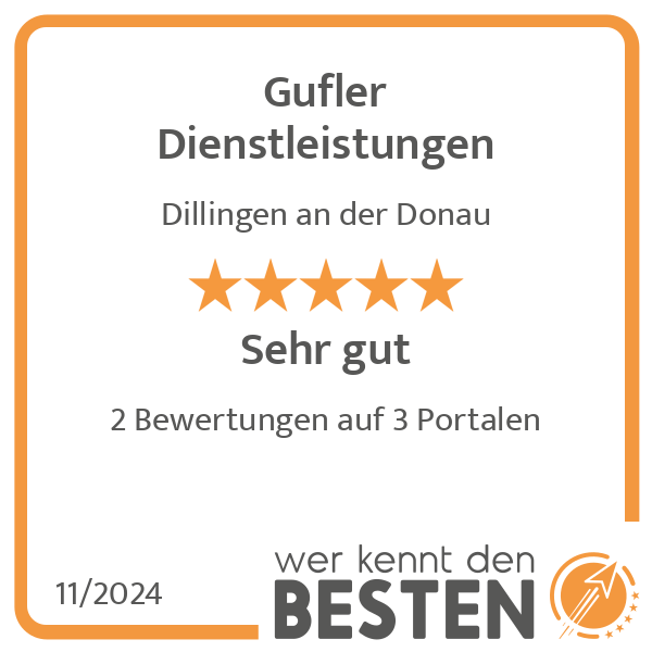 Gufler Dienstleistungen in Dillingen an der Donau - Logo