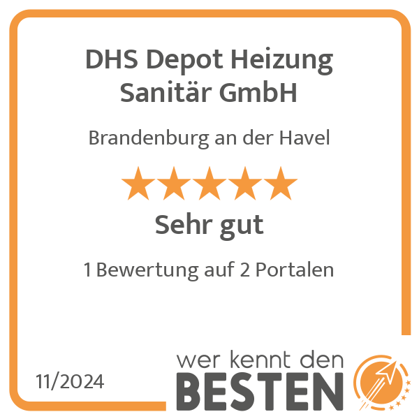 DHS Depot Heizung Sanitär GmbH in Brandenburg an der Havel - Logo